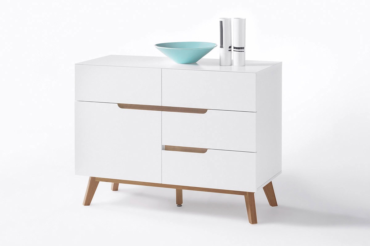 Kummut Cervo 48642, valge/tamm / am-48642WE5