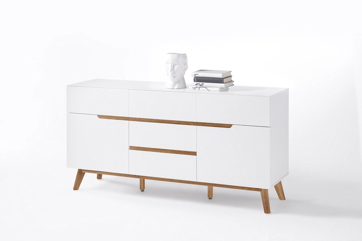 Kummut Cervo 48643, valge/tamm / am-48643WE5