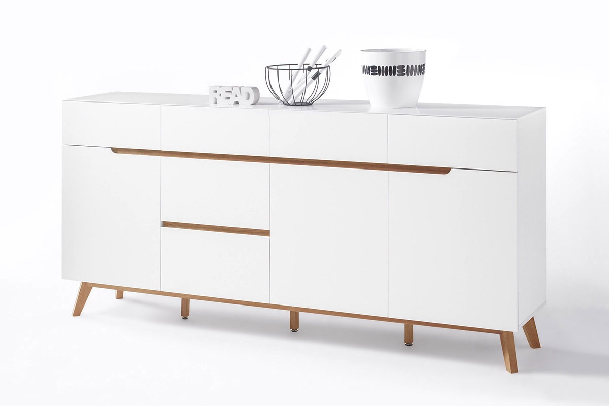 Kummut Cervo 48645, valge/tamm / am-48645WE5