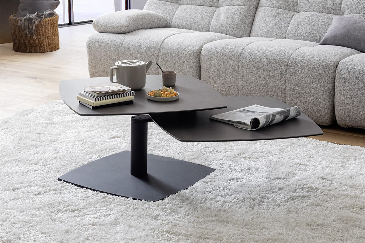 Keraamilise plaadiga Diivanilaud SUSAKI / AM-58457ZS3