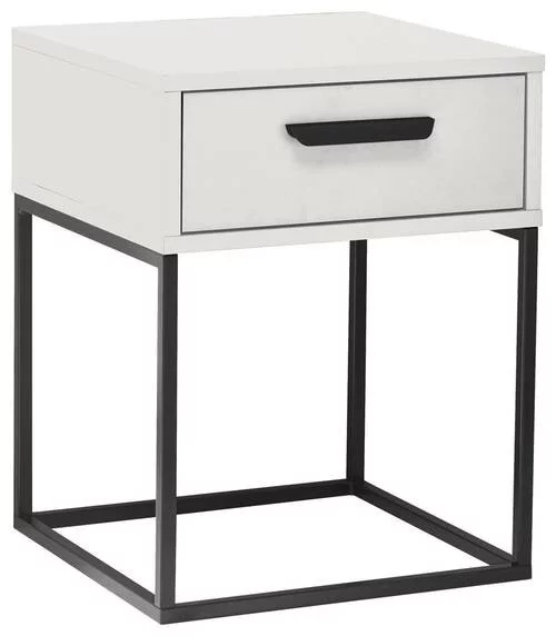 Valge Öökapp SUNA, ühe sahtliga / AM-38-749-17