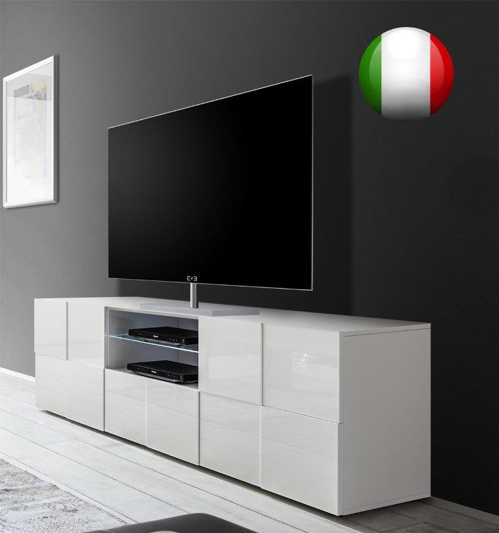 Valge TV-alus Dama 181 cm / am-209008-02