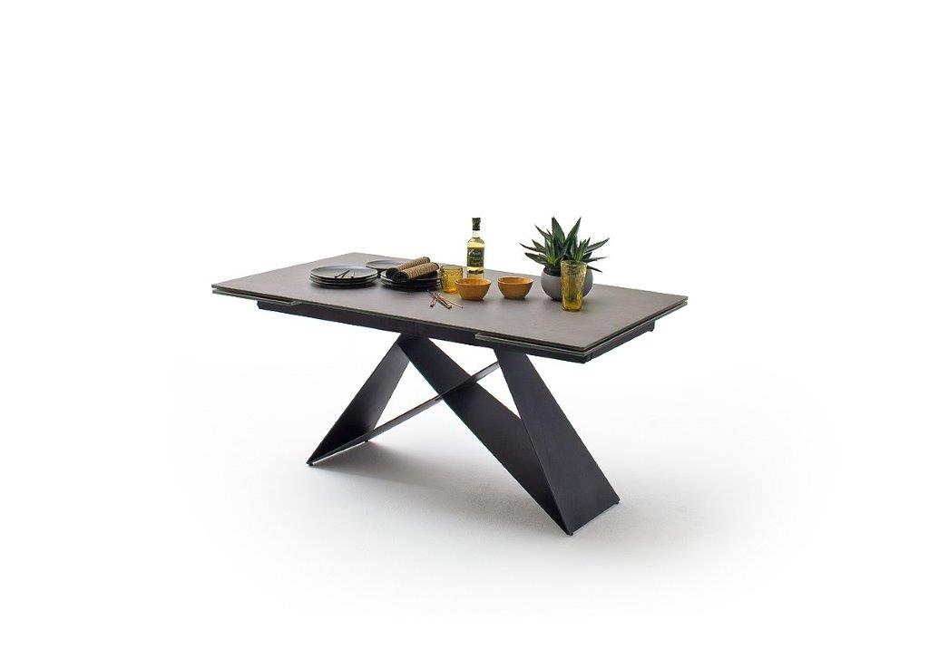 Keraamiline Pikendatav söögilaud Kobe 160-240 cm, antratsiit / AM-KB16SMAN