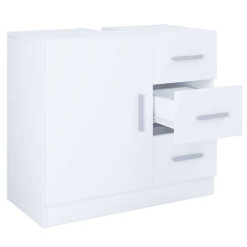 Valamualune kapp Zalo XL, valge / VC-917463