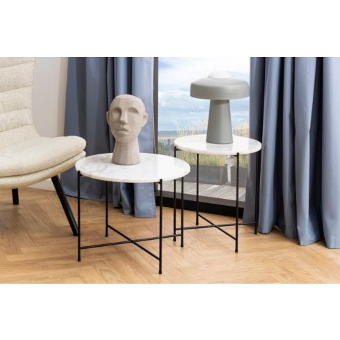 Abilaud Avila Ø52 cm, valge marmor / AC-0000097861