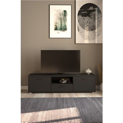 TV-alus Media 03, must / TV-90403-gmgm