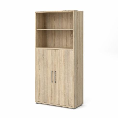 Kontorikapp Prima kahe uksega, tamm / TV-80400/155-AKAK
