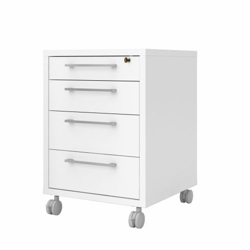 Ratastel Sahtliboks Prima, valge / TV-80419-49