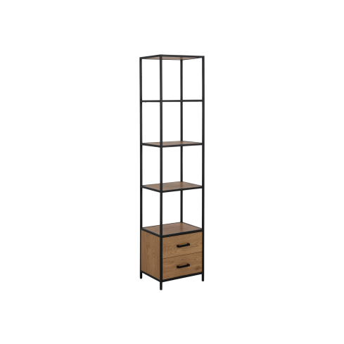 Riiul Seaford 89647, metsik tamm/must / AC-89647