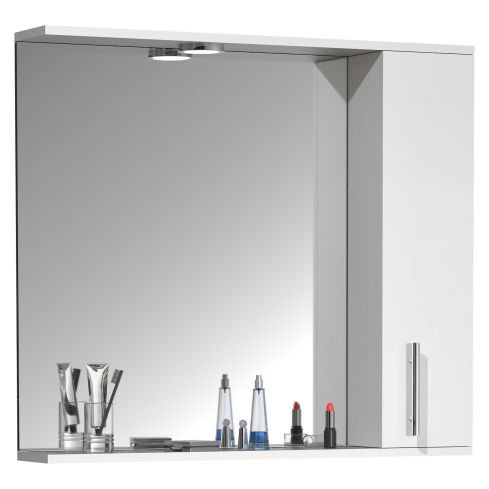 Peegelkapp Lisalo XL 75 cm, valge / VC-918740