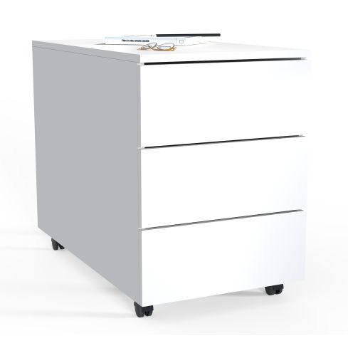 Sahtliboks Dalosa 70 3-Sb, valge / VC-918328