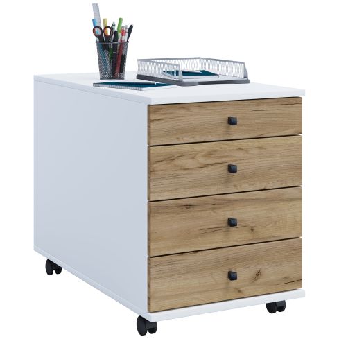Sahtliboks Lona Maxi, valge/meetamm / VC-919417