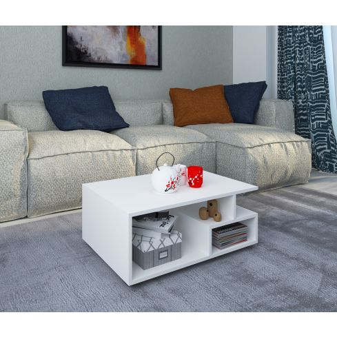 Diivanilaud Sulas, valge / VC-918603