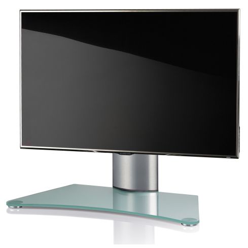 TV-alus Windoxa Mini, hõbe/mattklaas / VC-17085
