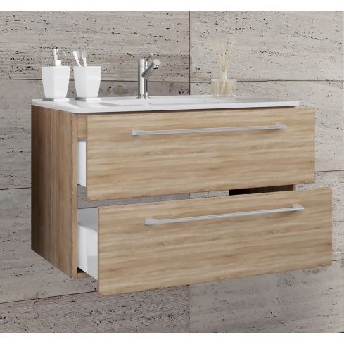 Valamukapp Badinos 2 sahtliga 60 cm, Sonoma tamm / VC-914846