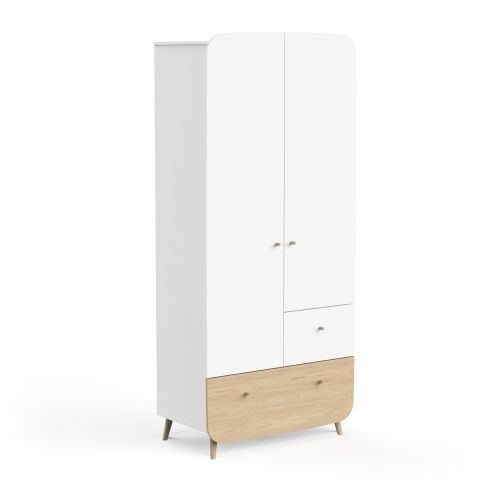 Lastetoa Riidekapp Firmiana, valge / DM-415711