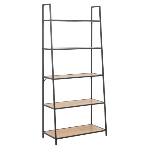 avatud Riiul Seaford, metsik tamm/must 174cm / AC-0000085060