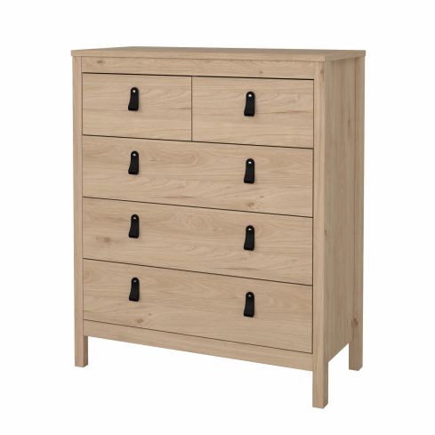 Sahtlitega kummut Madrid 82x99cm, jacksoni tamm / TV-79661-hlhl
