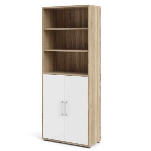 Kontorikapp Prima, 80400/122 Tamm/valge / TV-80400/122-ak49