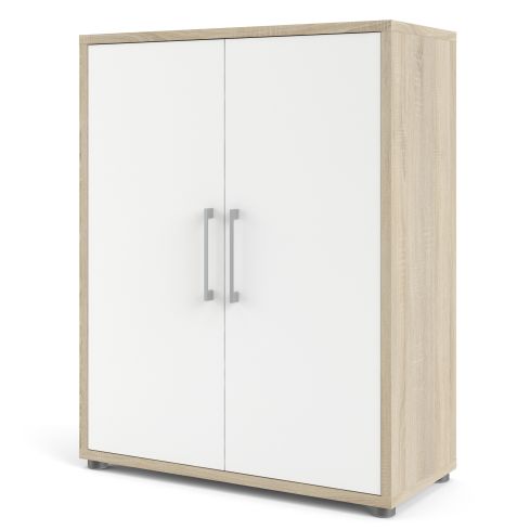 Kontorikapp Prima, 80400/134 Tamm/valge / TV-80400/134-ak49
