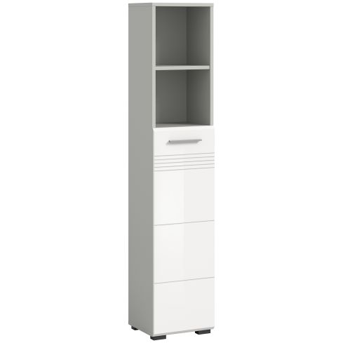 Kõrge Vannitoakapp Copa, 30x150x30,Valge kõrgläige / XO-X4WH6703