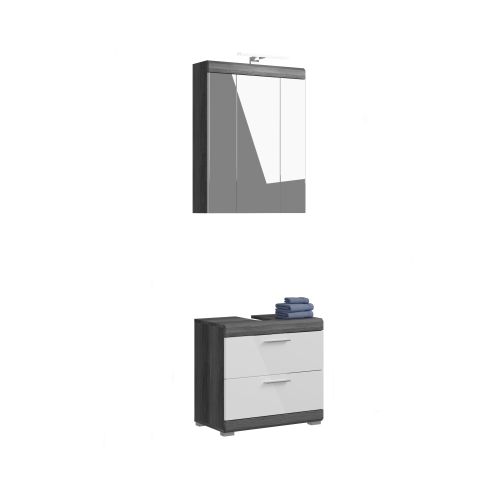 Vannitoakomplekt Scout, 60x191x37,Valge kõrgläige 26 / XO-X06B2B26