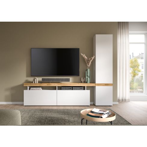 Elutoamööbli komplekt Malibu, 235x190x30,Valge / XO-X66K6W01