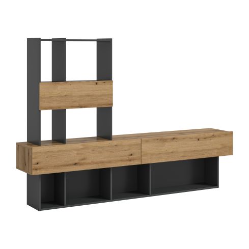 TV-alus Lennox, 210x147x38,Evoke tamm / XO-X5XL4W01