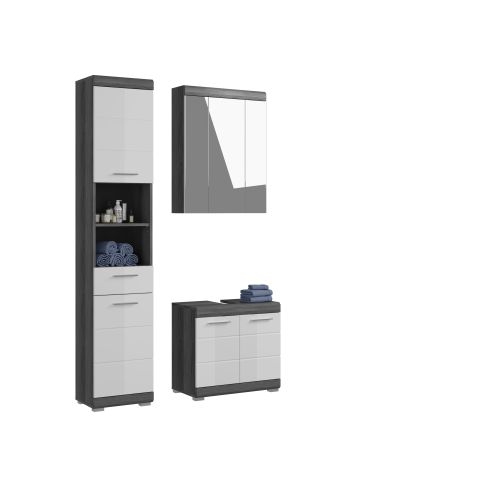 Vannitoakomplekt Scout, 112x191x34,Valge kõrgläige 06 / XO-X06B2B06