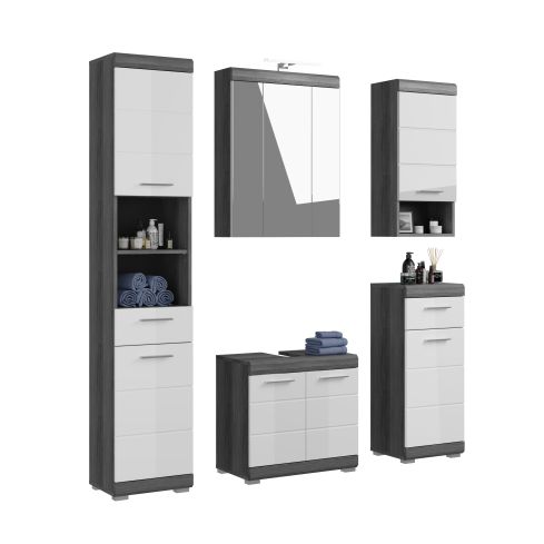 Vannitoakomplekt Scout, 164x191x34,Valge kõrgläige / XO-X06B2B15