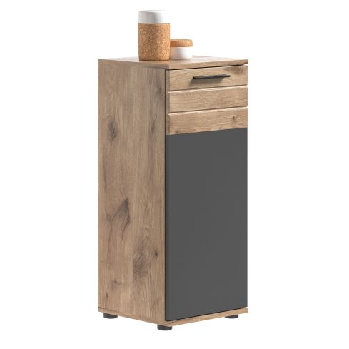 Vannitoakapp Mason, 37x87x34,Nox oak/Basalthall / XO-X12B8701