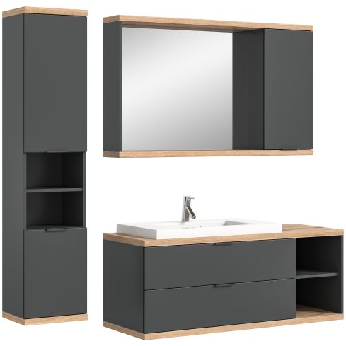 Vannitoakomplekt Nuaro, 185x190x31,Hall / XO-X1NB8B01