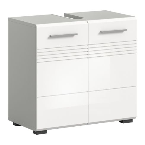 Valamualune kapp Copa, ustega, 60x56x32,Valge kõrgläige / XO-X4WH6705