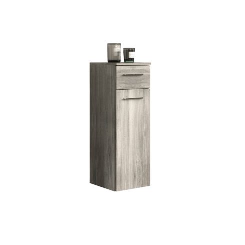 Vannitoa seinakapp York, 30x85x31,SmokeSilver / XO-X64B3701