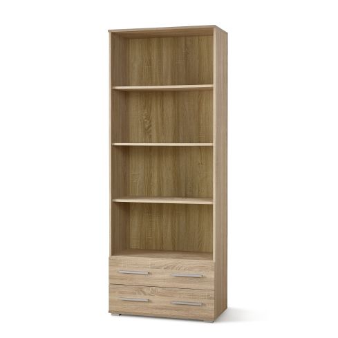 Sahtlitega riiul Lima 200x77, sonoma tamm / HL-V-PL-LIMA-REG3-SONOMA