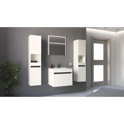 Valamukapp Figaro 60 cm, valge / HL-V-PL-FIGARO-SU-60