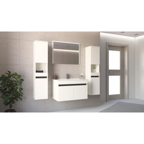 Valamukapp Figaro 80 cm, valge / HL-V-PL-FIGARO-SU-80