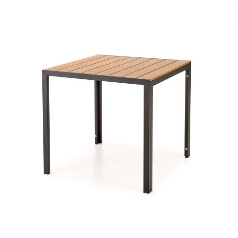 Laud Fierro, pruun/must 80/80/75 cm / HL-V-CH-FIERRO_KW-ST