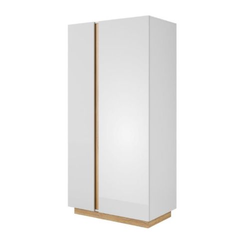 Riidekapp Arco A, valge/grandsoni tamm / LA-ARCO-A-BIA-GRAND