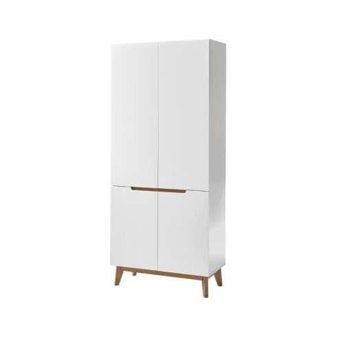 Esikukapp Cervo, valge/tamm / AM-52244WE5