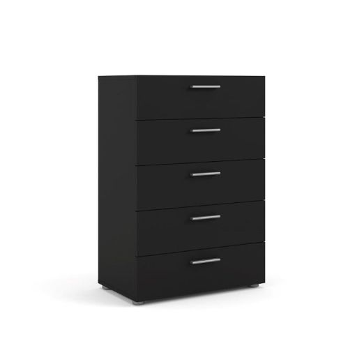 Sahtlitega Kummut Pepe 70508, must / TV-70508-GMGM