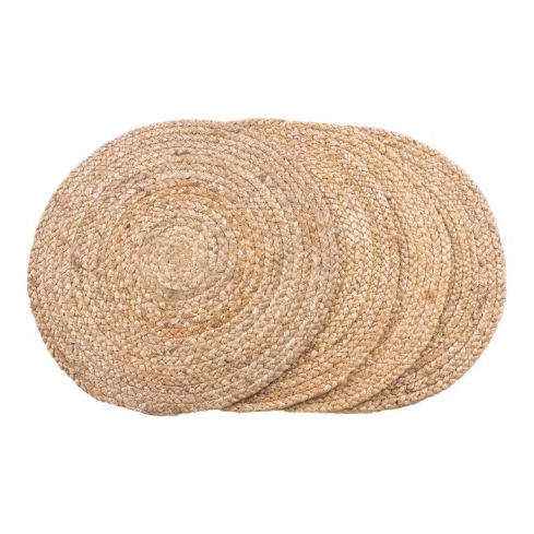 Taldrikualus Bombay Ø38 cm, 4tk, naturaalne / HN-3984001