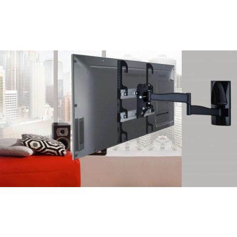 TV seinakinnitus WS300, must / VC-17804