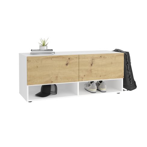 Esikupink BELM 9 / FM-528-009-Brilliant white/ Artisan oak