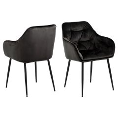 Söögitoolide komplekt Brooke 2tk 86768, hallikaspruun / AC-86768