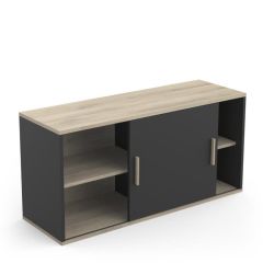 Ülemine köögikapp Atelier, Kronbergi tamm/must / DM-182198