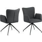 Söögitoolide Komplekt Laura 2tk, 107496 Tumehall / AC-0000099684