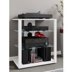 Hifi-riiul Folas, valge / VC-918845
