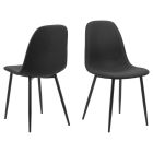Söögitoolide komplekt Celia 4tk 102086, must / AC-0000102086
