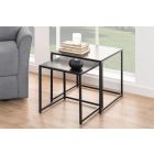 Diivanilaua komplekt Seaford, must saar/must / AC-0000091851